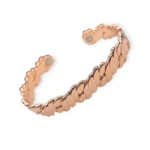 Braided Copper Bangle